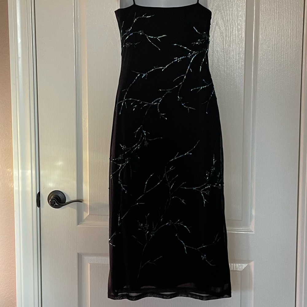 Georgio Beaded dress Size 6 petite